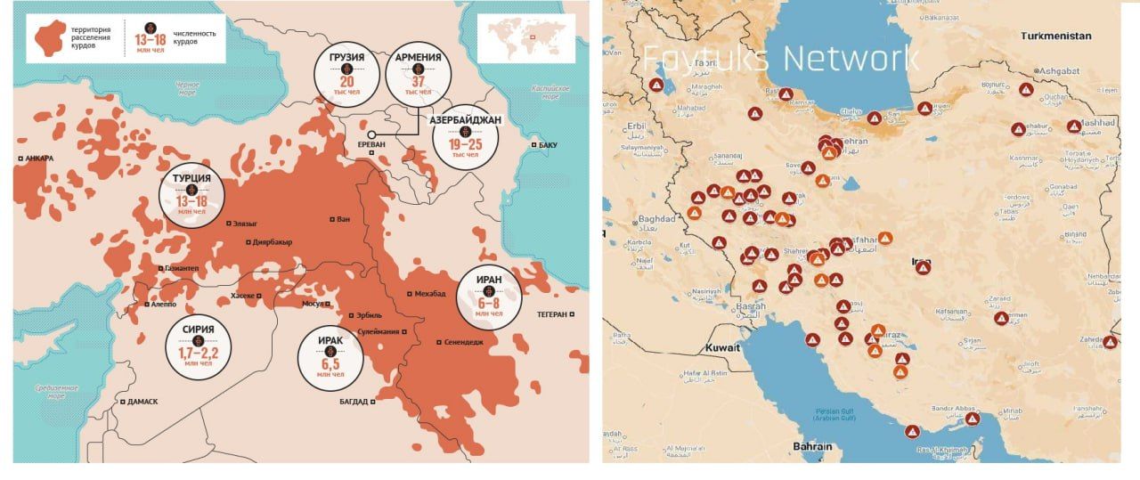 Бунт в Иране носит преимущественно этнический характер