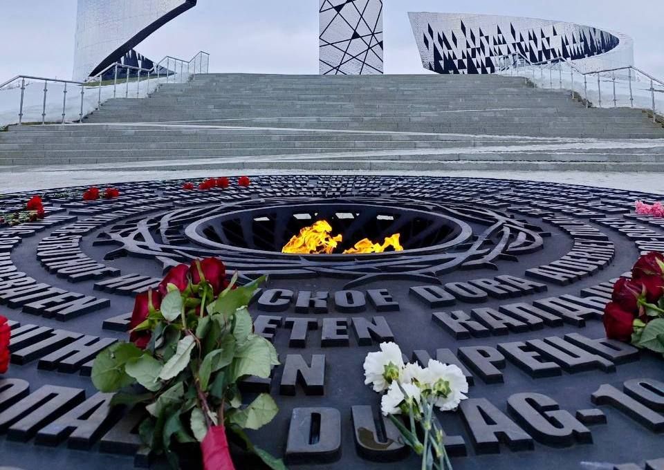 Валерий Фадеев посетил мемориальный комплекс в Ленинградской области